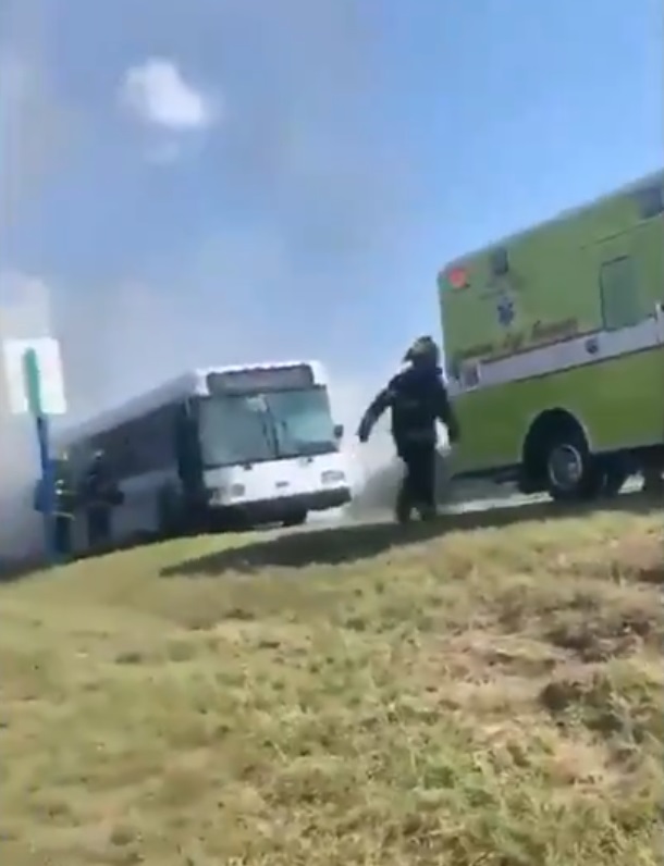 Disney bus fire