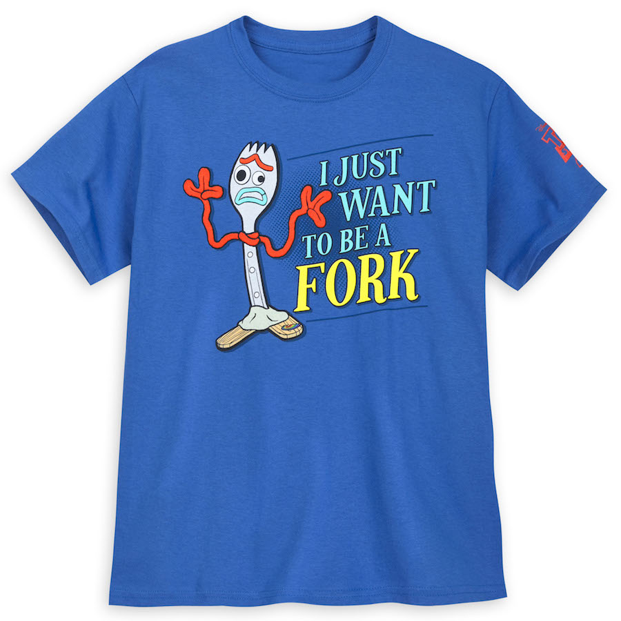 Disney and PIXAR Toy Story 4 Forky Smiling Costume T-Shirt 