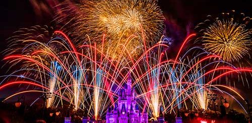 Disney July 4 fireworks