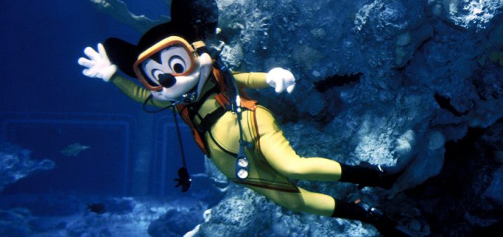 Mickey Under Water