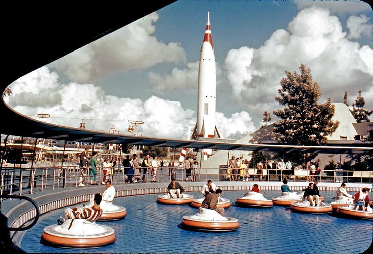 Disneyland Flying Saucers
