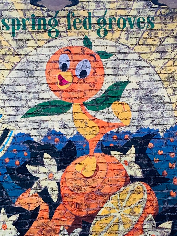 New Instagram Worthy Orange Bird Wall Now At Disney Springs Mickeyblog Com - The Wall Orange Instagram