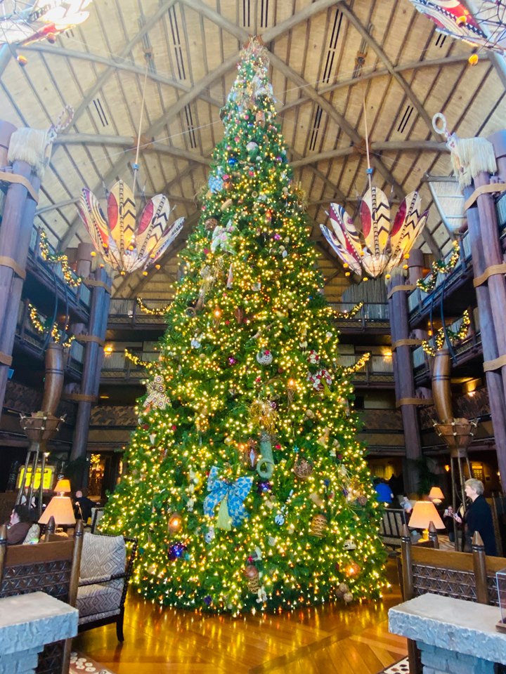 The Christmas Tree is Up and the Halls are Decorated at Disney's Animal ...