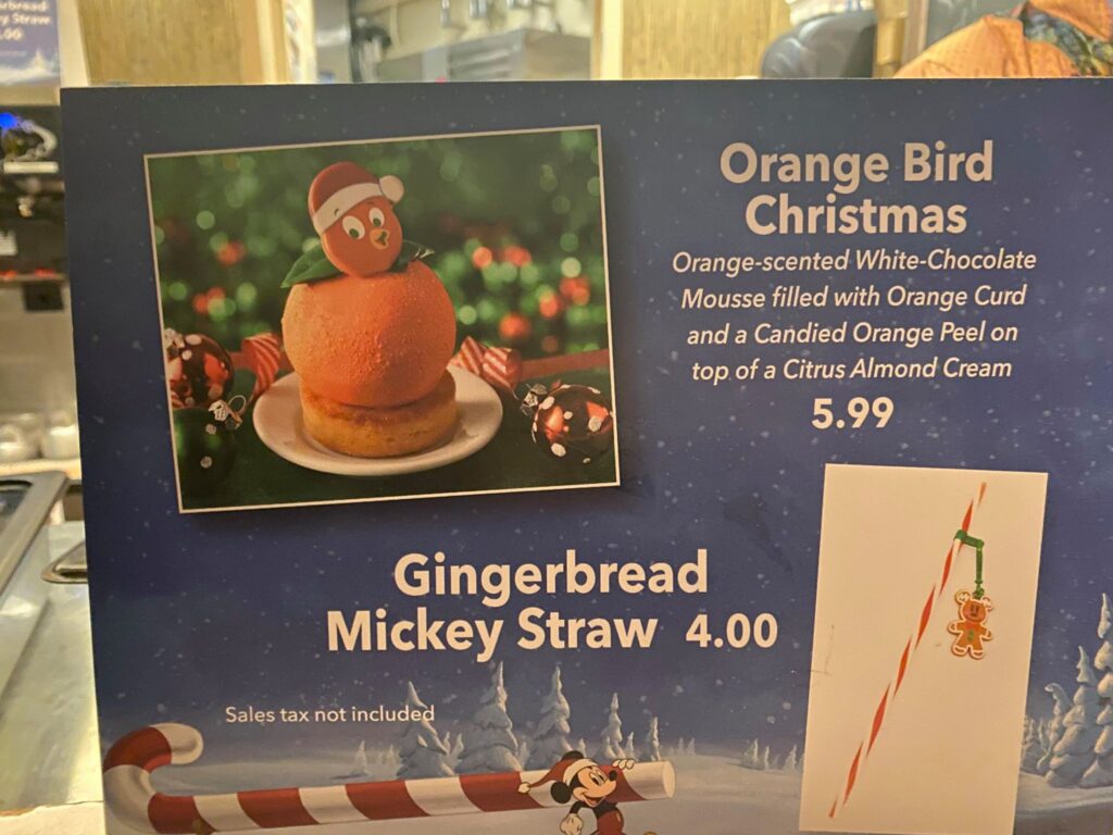 Orange Bird Christmas