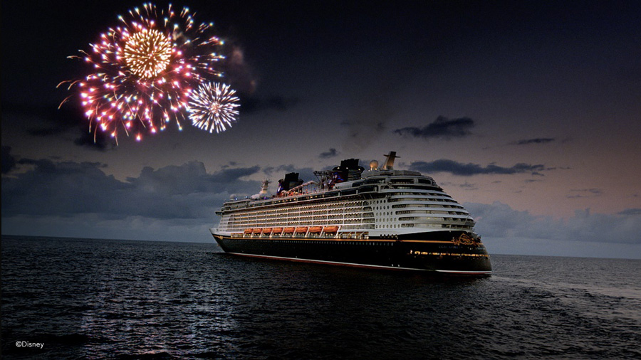 Disney cruise fireworks