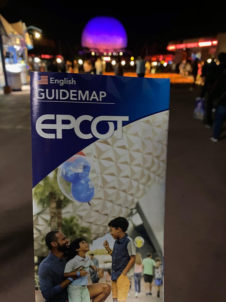 Epcot map