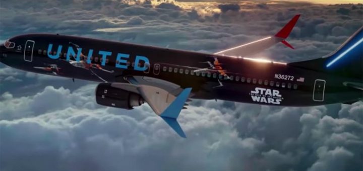 United Airlines Star Wars