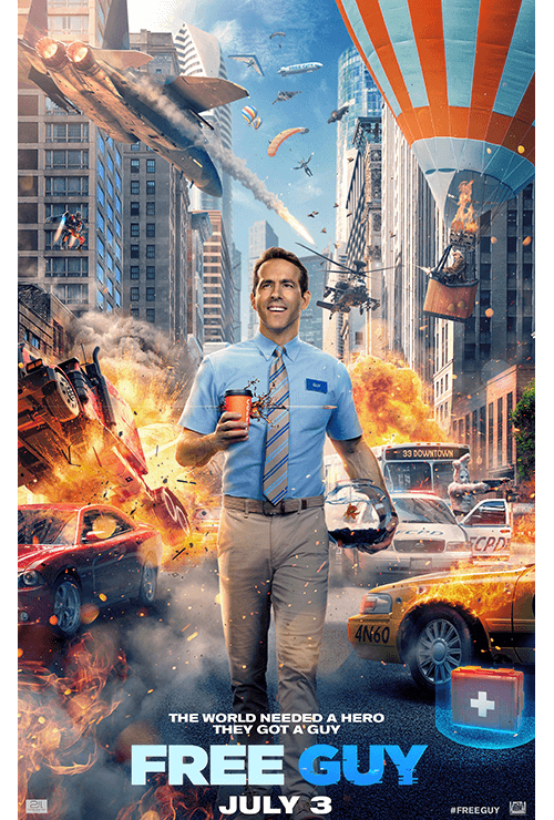 Ryan Reynolds levels up in action-comedy 'Free Guy