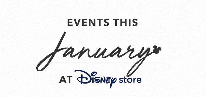 Disney Store January Events