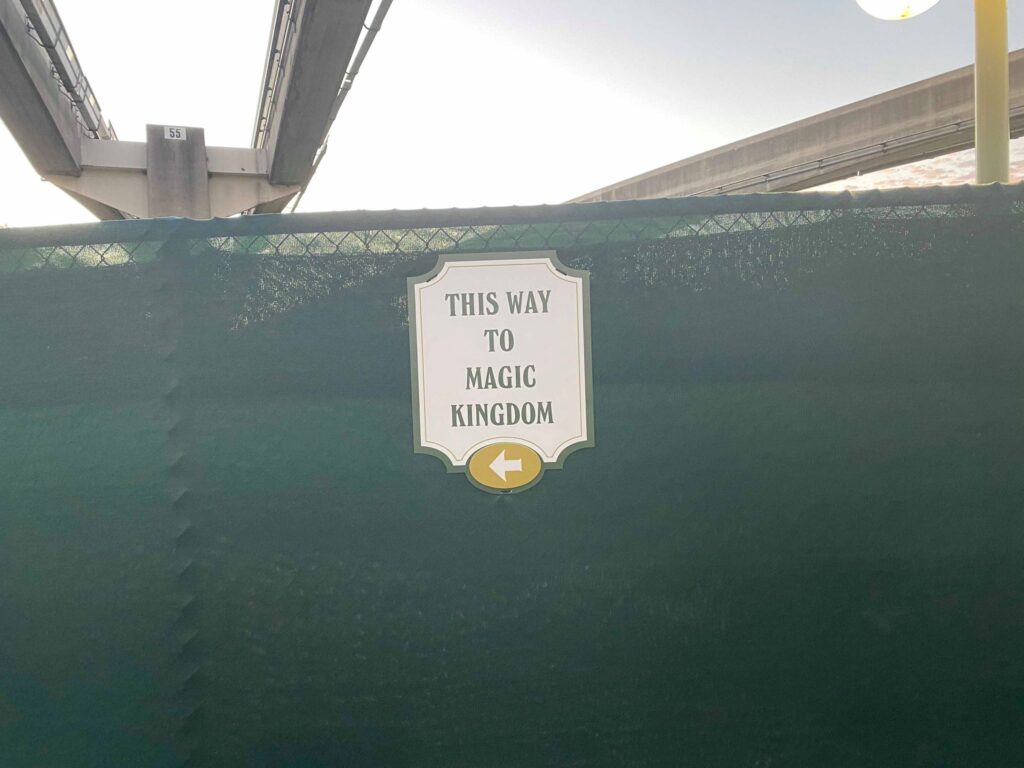 Magic Kingdom Walkway