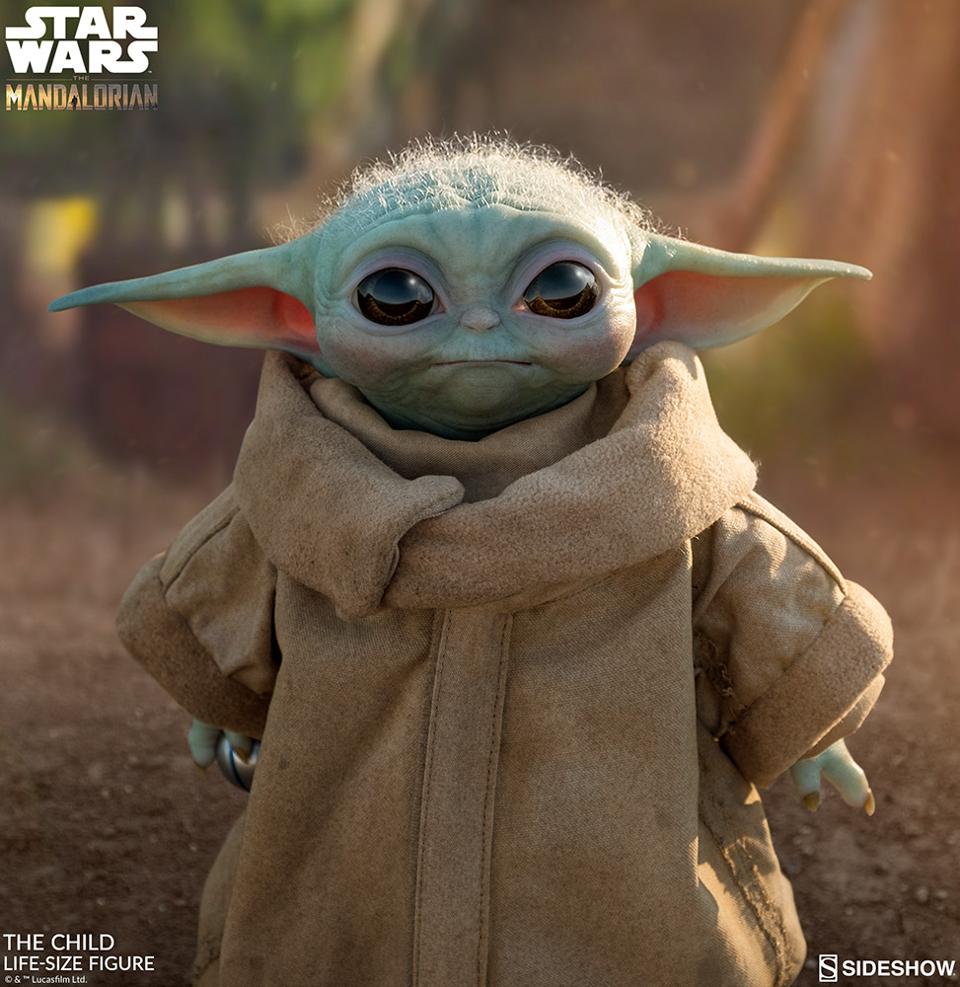 Inspired by Disney's show, The Mandalorian, these Baby Yoda