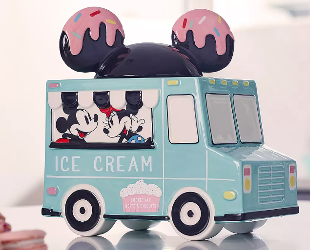 Disney Store Disney Eats Mickey Mouse Icon & Sprinkles Ice Cream Bowl ~ Set Of 2 