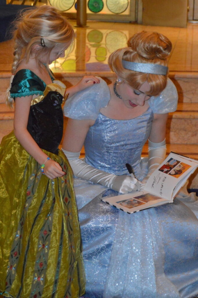 autograph cinderella anna princess