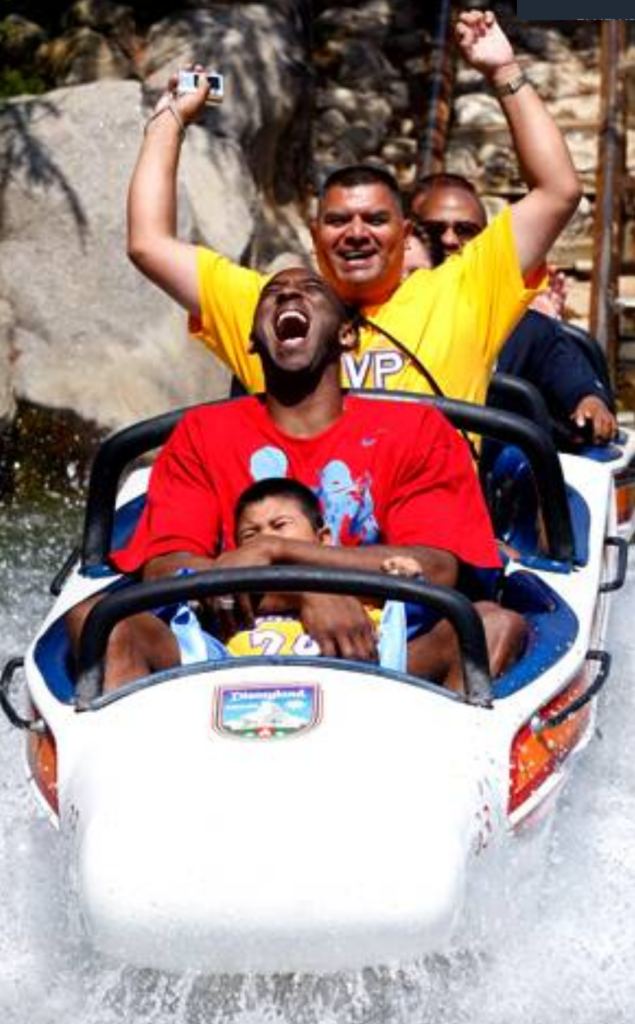 Kobe Bryant at Disneyland