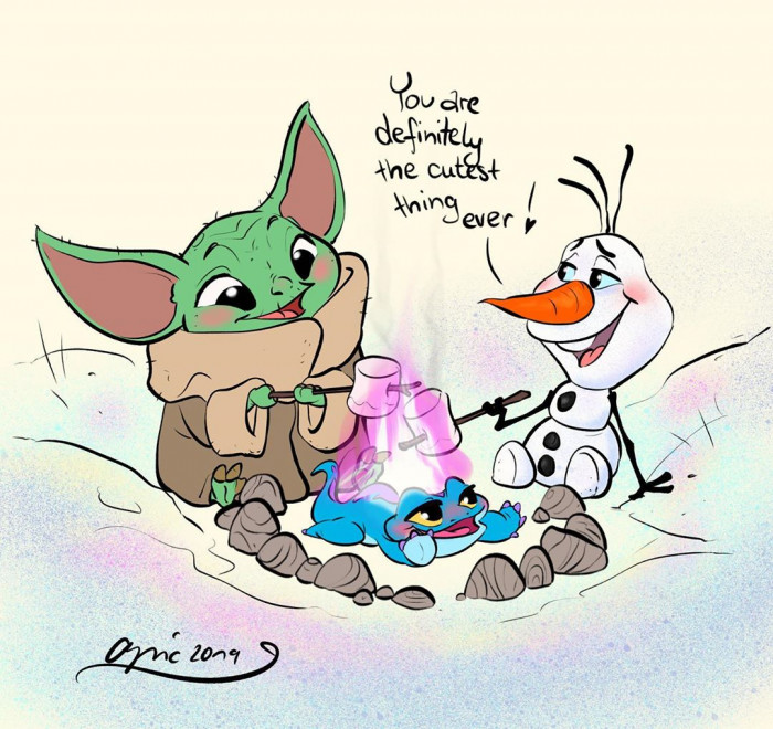 Drawings Of Baby Yoda Annoying Disney Characters Mickeyblog Com