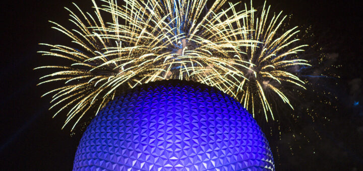 Disney World fireworks