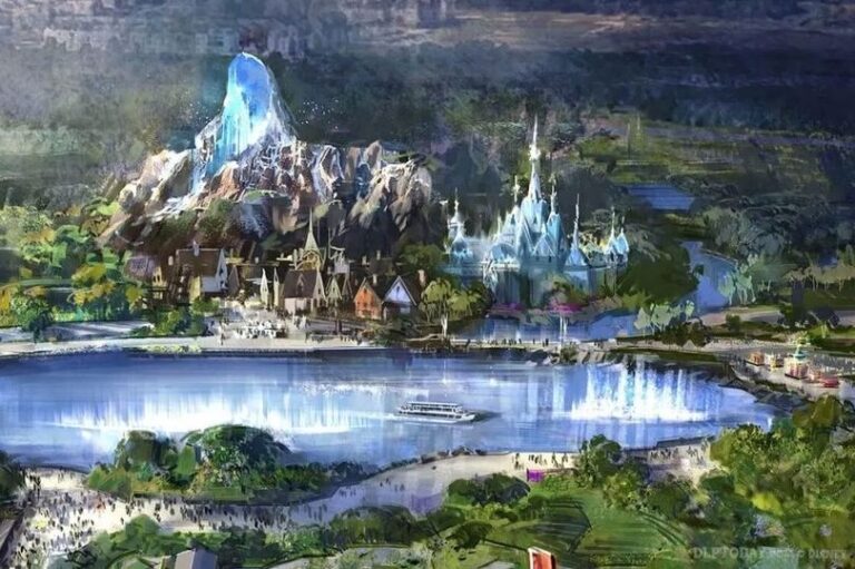 The Latest Preview of 'Frozen' Land Coming to Disneyland Paris