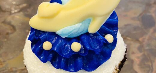 Blueberry Cinderella Cupcake