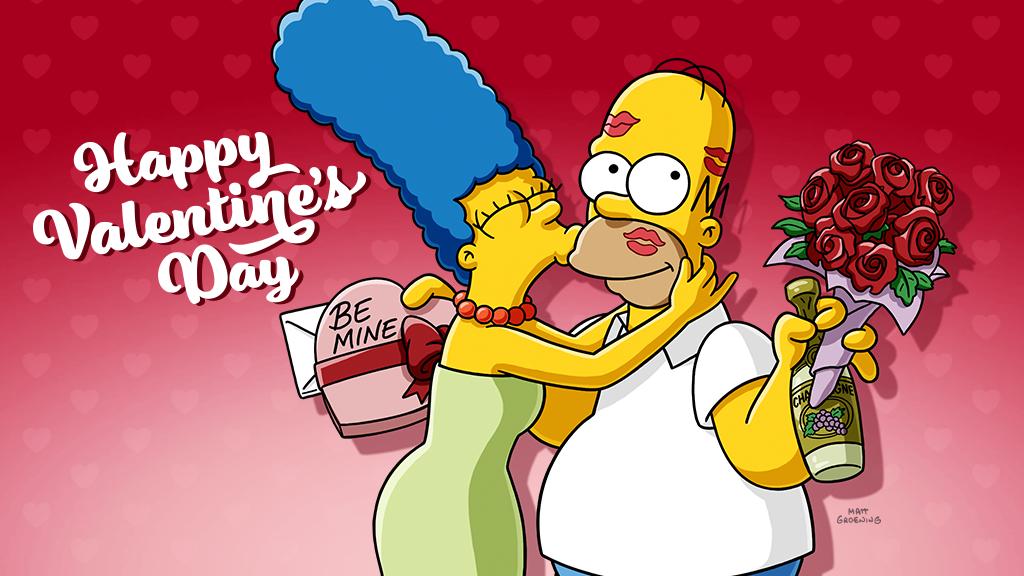 Simpson Valentine's Day