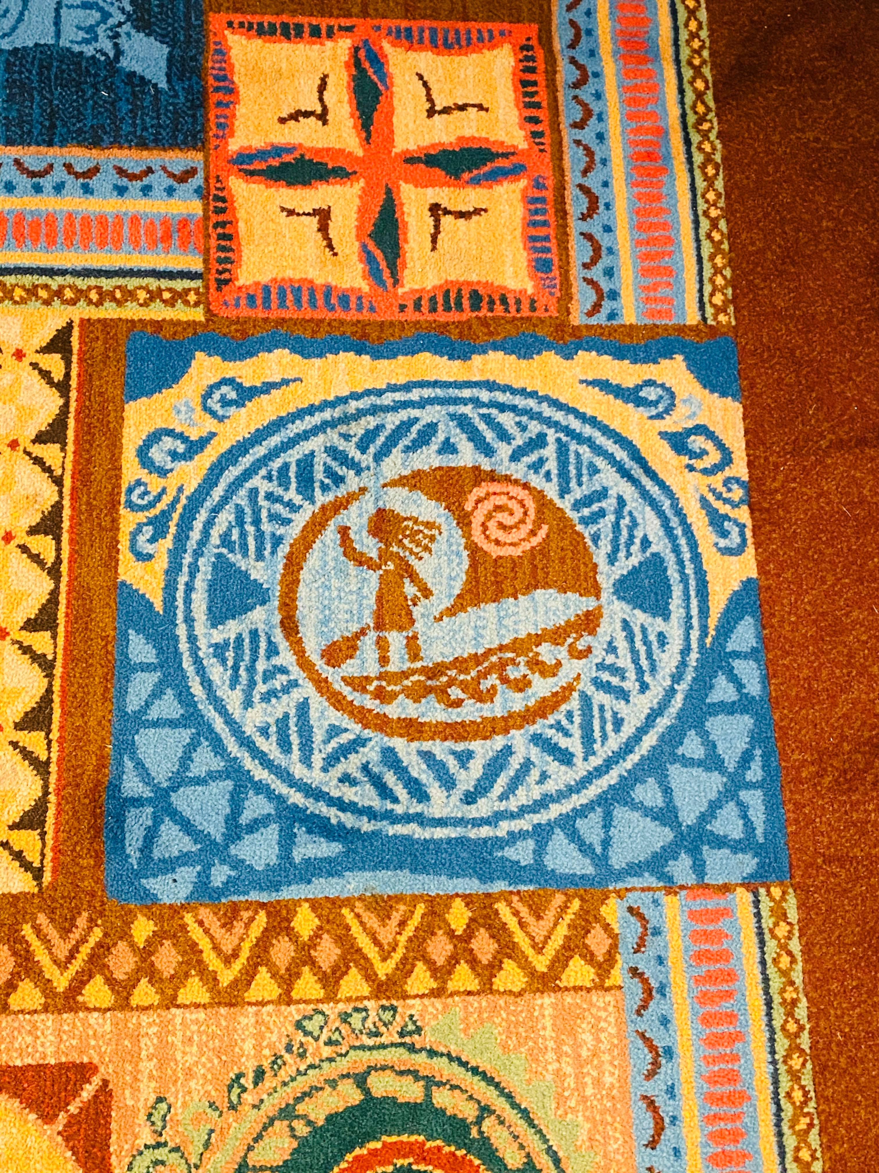Moana Inspired Carpet at 'Ohana