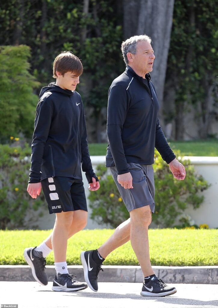 Former Disney CEO Bob Iger Spotted On a Jog With Family After Giving Up