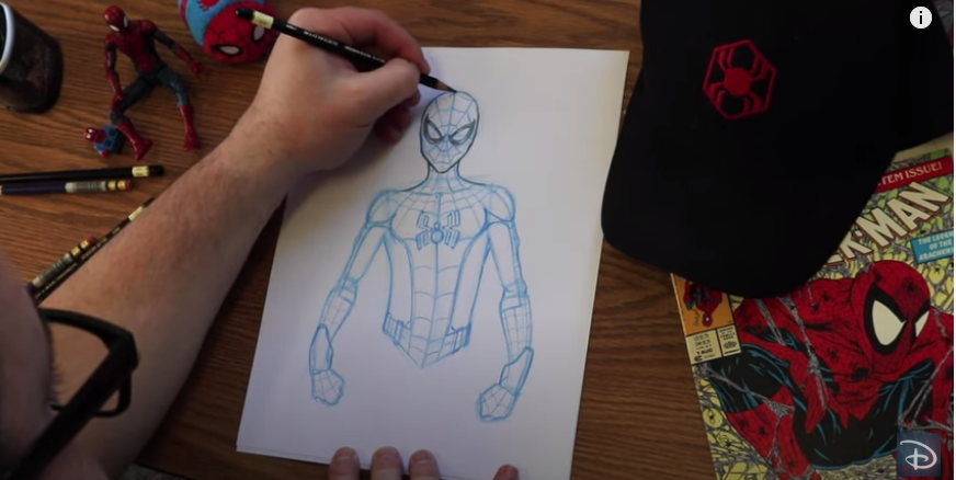 How to Draw the Amazing SpiderMan
