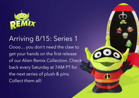 Lots-o Toy Story Alien Pixar Pin