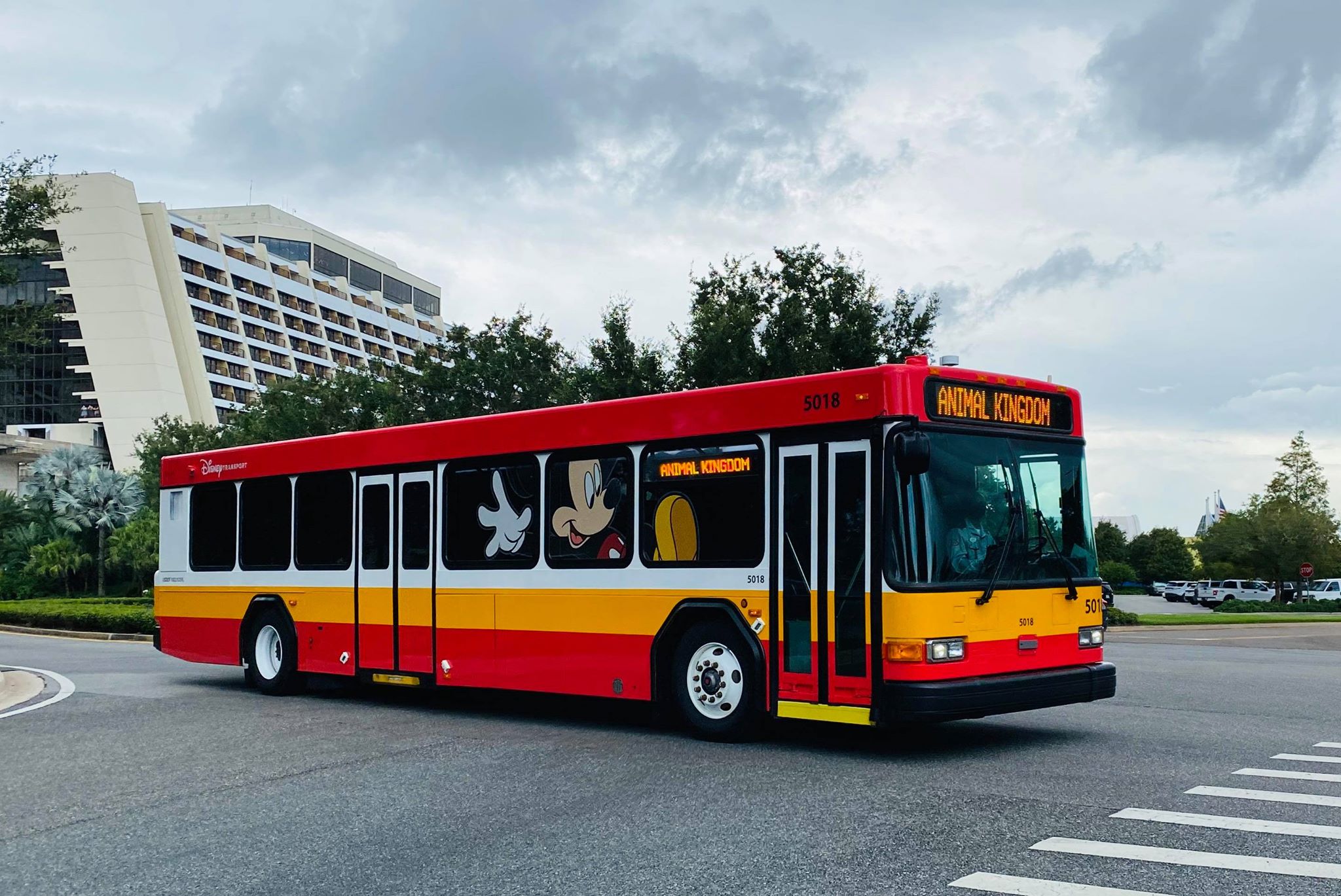 Well Hello Mickey! New Resort Bus Makes The Rounds - MickeyBlog.com