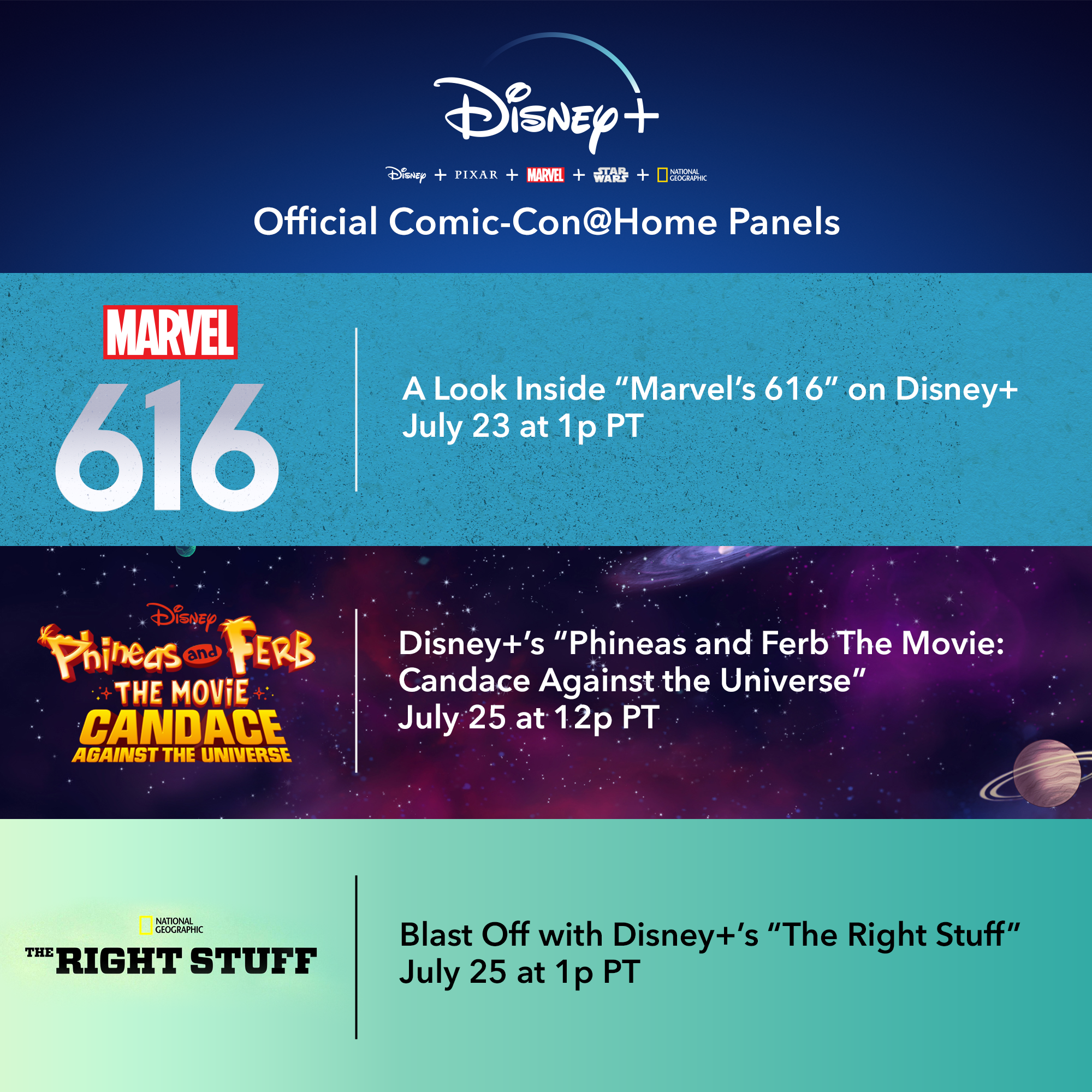 Disney+ Comic-con@Home