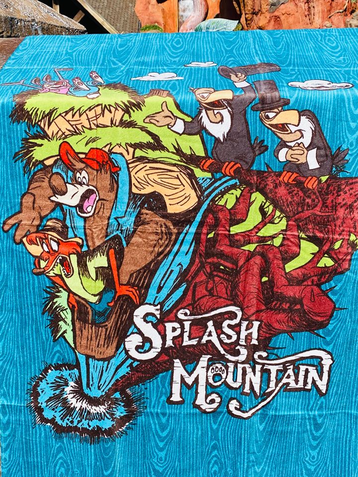 Splash Mountain towel