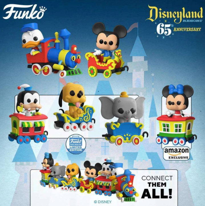 Funko Minis Disneyland Resort 65th Anniversary Disney Mini NEW SEALED YOU PICK