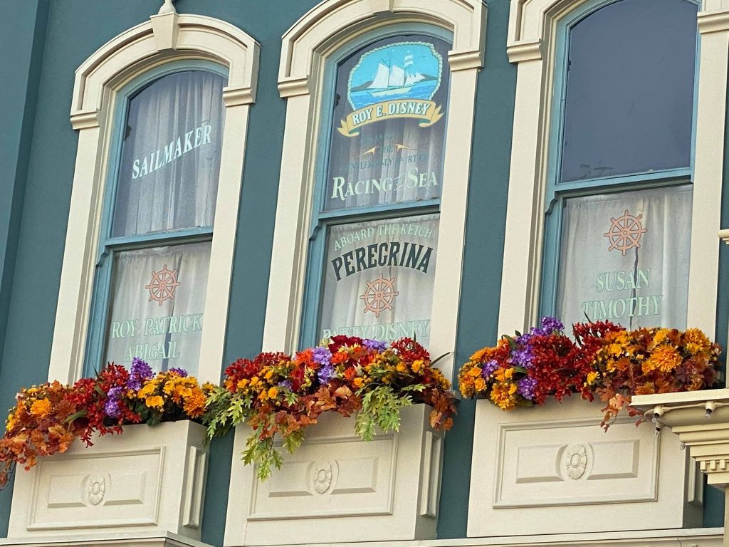 Fall decortaions Magic Kingdom, Disney World