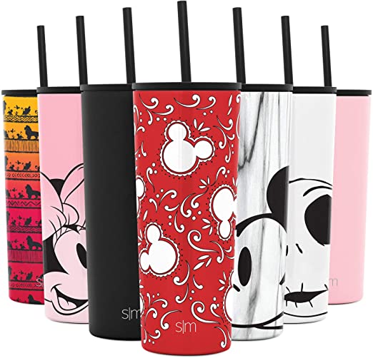 Simple Modern Summit 32oz Stainless Steel Water Bottle with Straw Lid Minnie  Mouse Blue in 2023