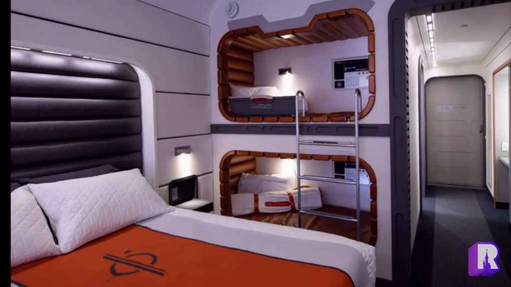 Star Wars Galactic Starcruiser Cabins