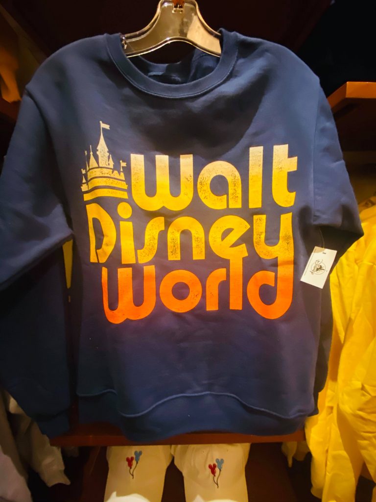 Walt Disney World Blue Sweatshirt