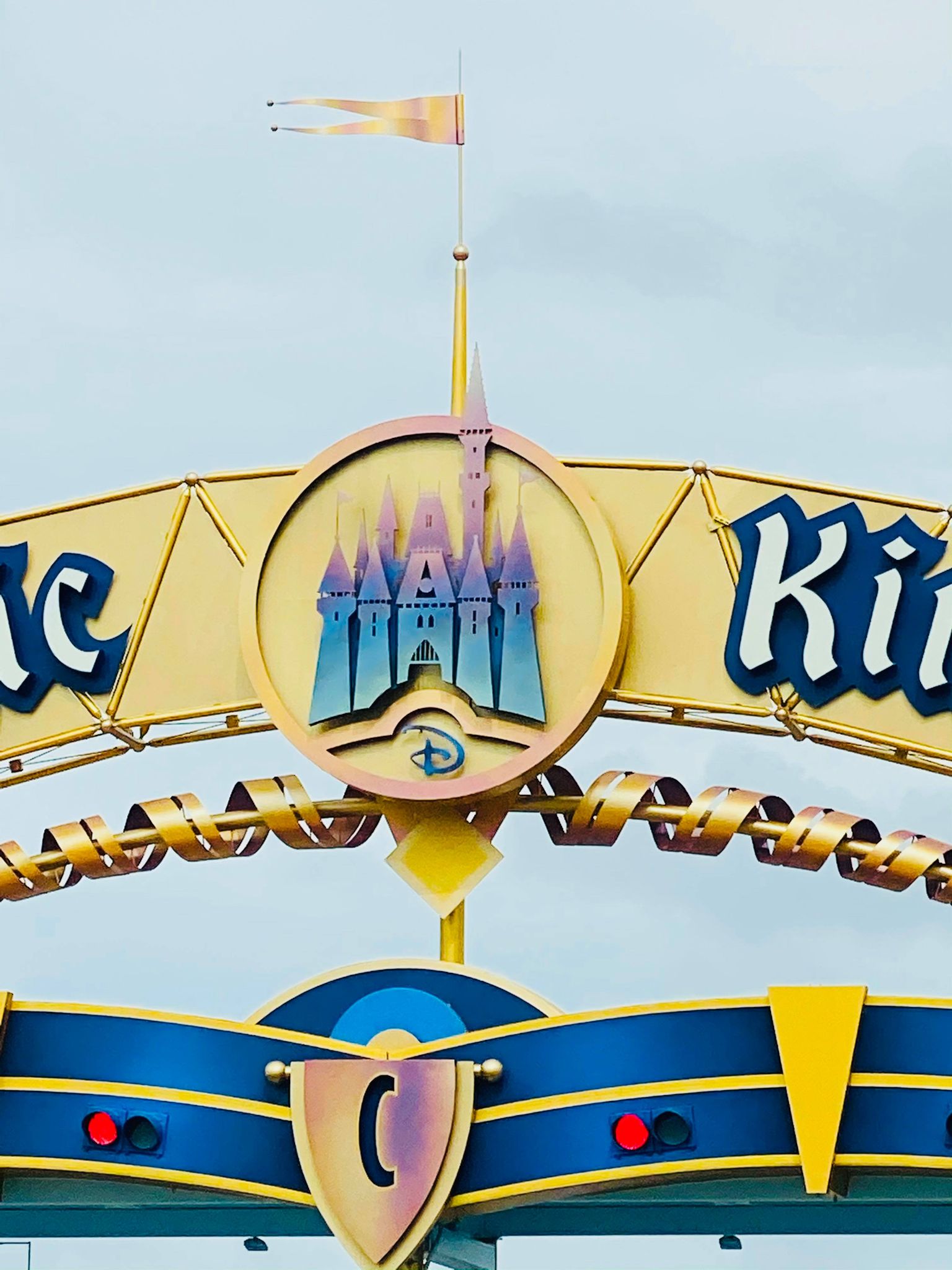 Magic Kingdom Auto Plaza Welcome Sign Transformation Complete