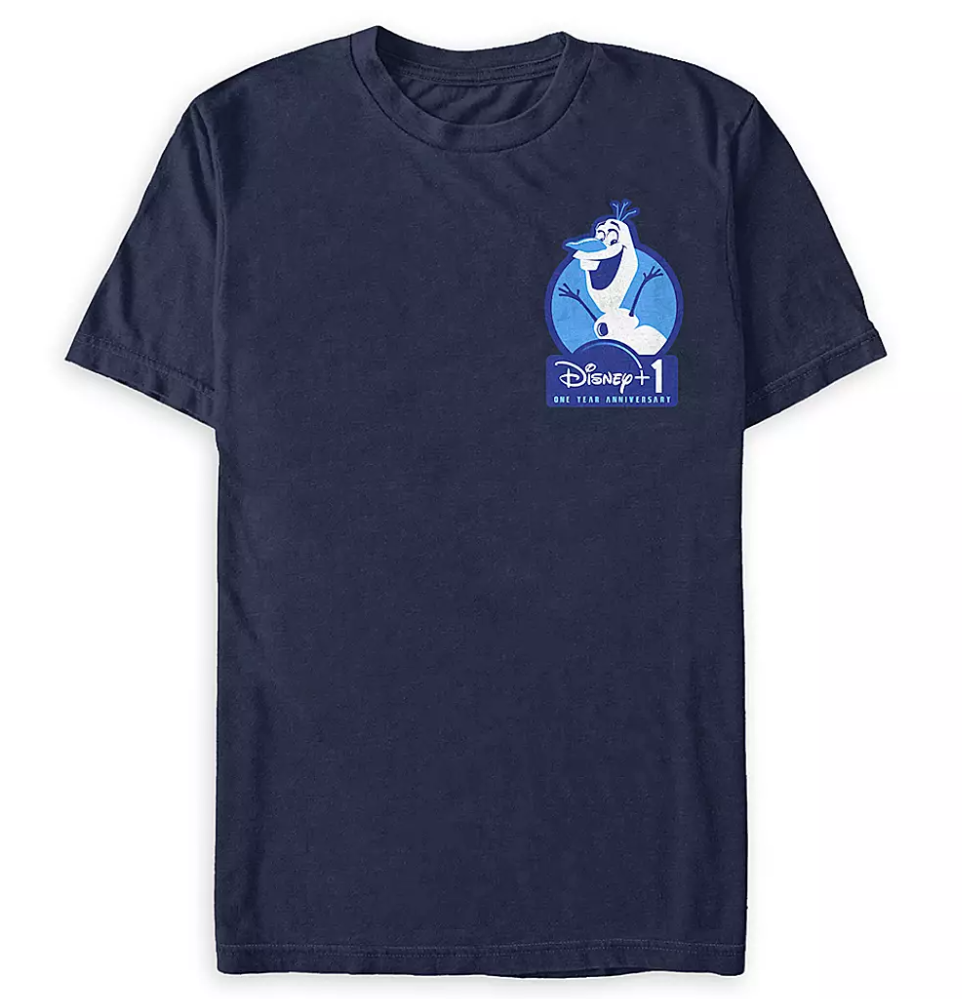 Celebrate 1 Year Of Disney+ With This Commemorative Tee! - MickeyBlog.com