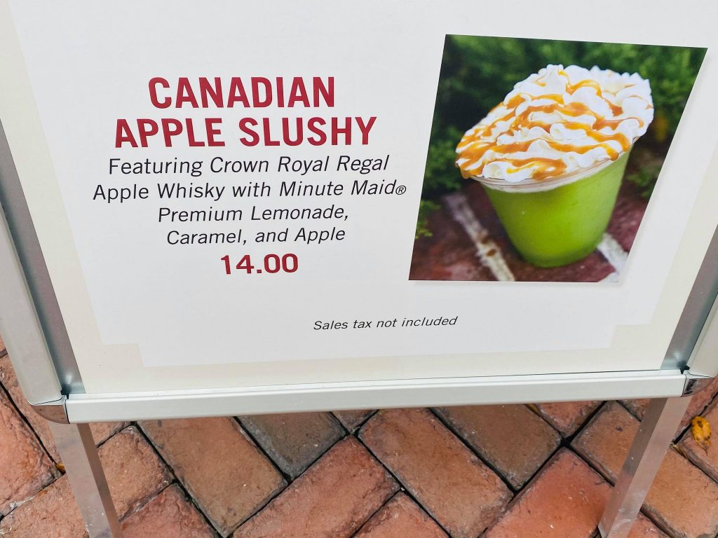 Canadian Apple Slushy