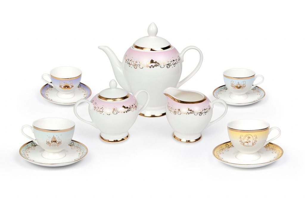 Disney Princess Collection Dinnerware and Tea Set