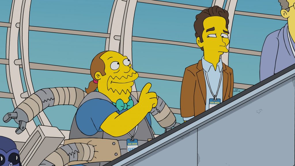 Paul Rudd in The Simpsons