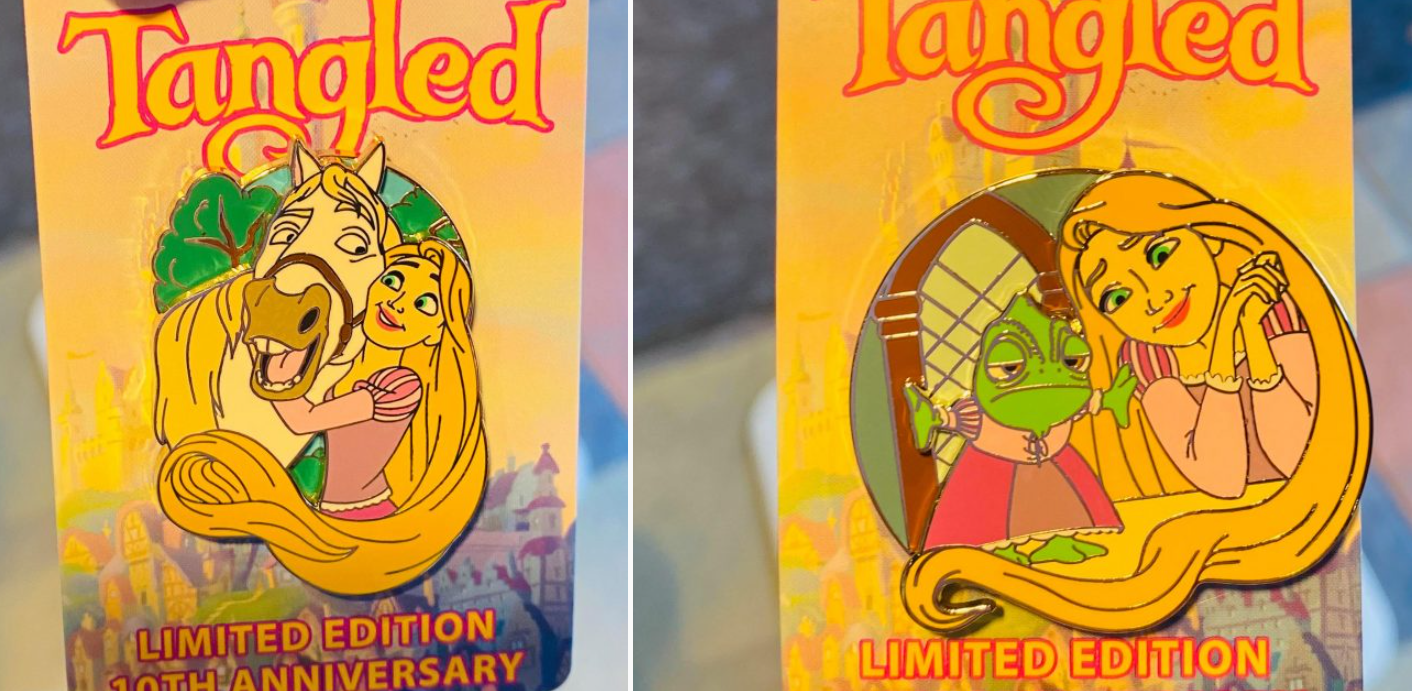 Details about   Disney Parks 2020 Tangled 10th Anniversary Rapunzel Maximus LE Pin 