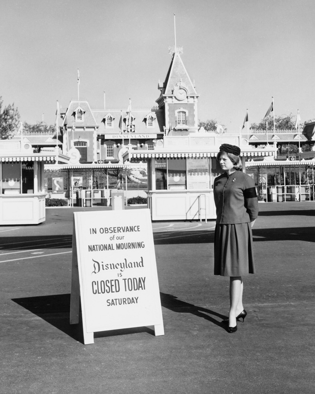 JFK observance Disneyland