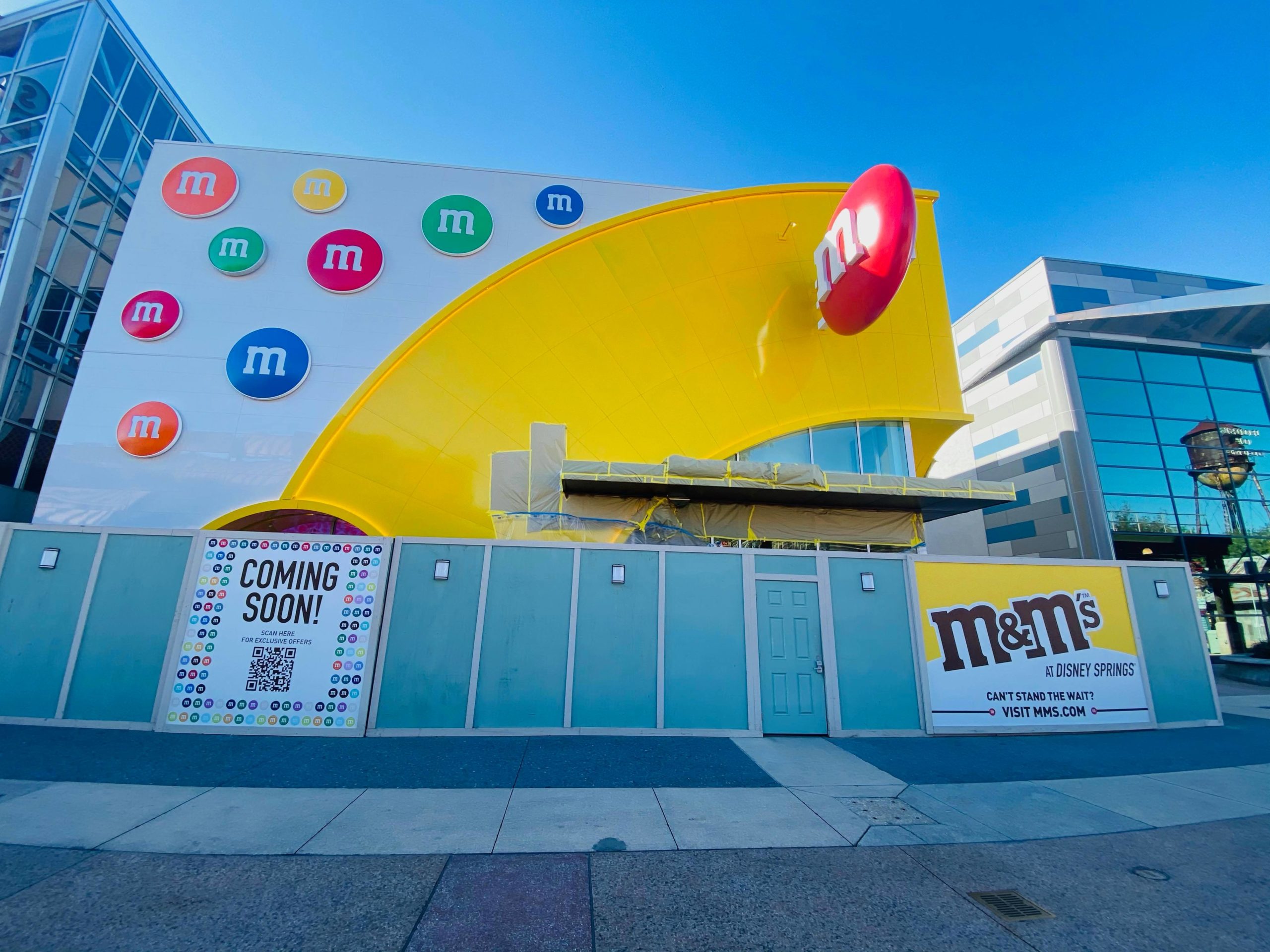 Final Touches Being Made To M&M Store at Disney Springs - MickeyBlog.com