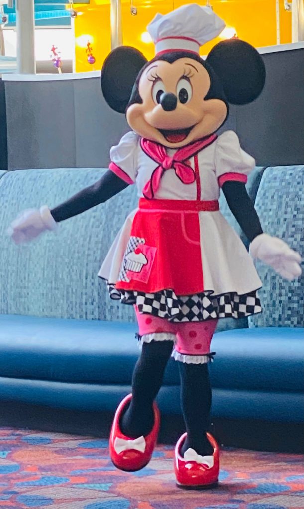 Minnie Mouse at Chef MIckey's