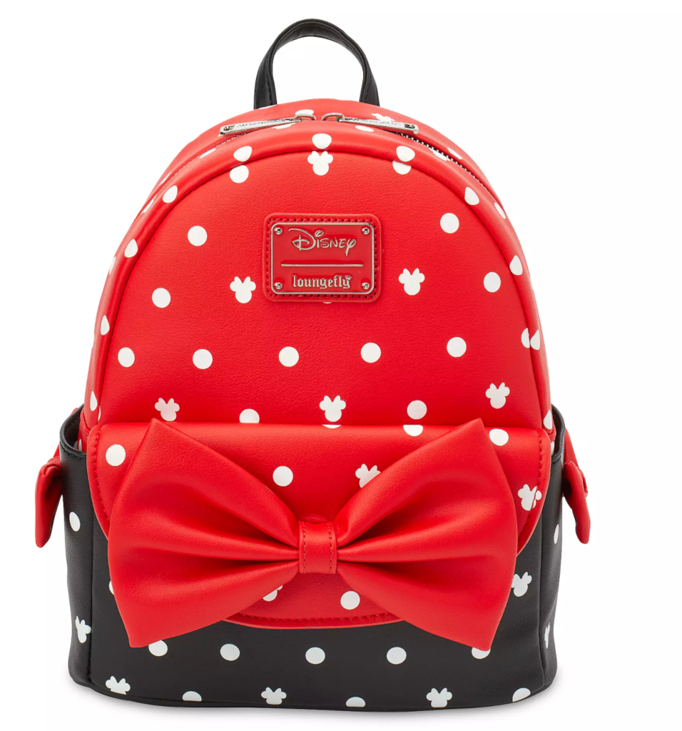 New Minnie Mouse Bow Loungefly Mini Backpack Now Available for Preorder ...