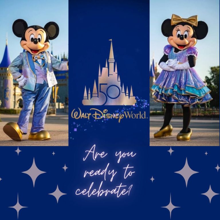 Walt Disney World 50th Anniversary Poster Calendar 2025 Calendar 2025 ...