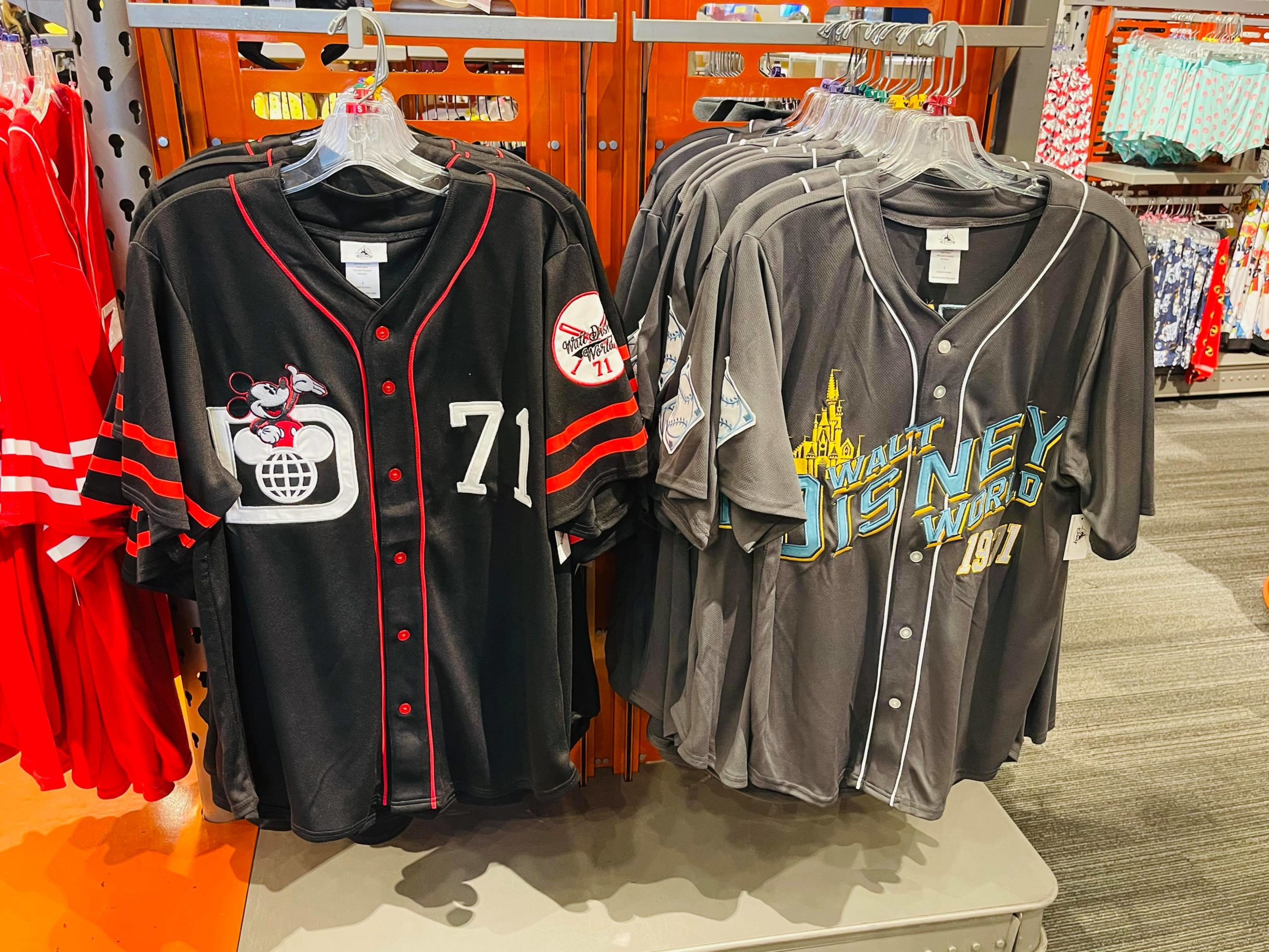 Mickey And Friends Baseball Jersey Spotted At Hollywood Studios