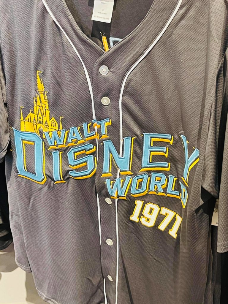 PHOTOS: New Walt Disney World '71 Baseball Jersey Now Available