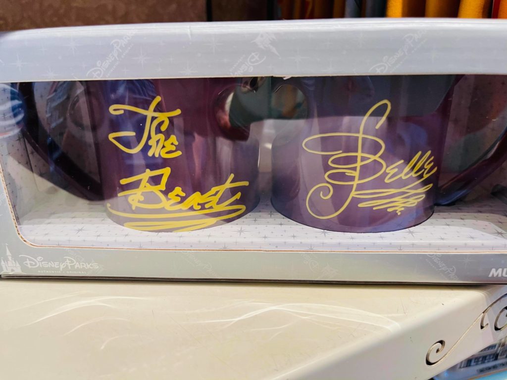 Disney Parks Belle Beauty & The Beast Coffee Mug Cup Yellow Mornings Are A  Beast