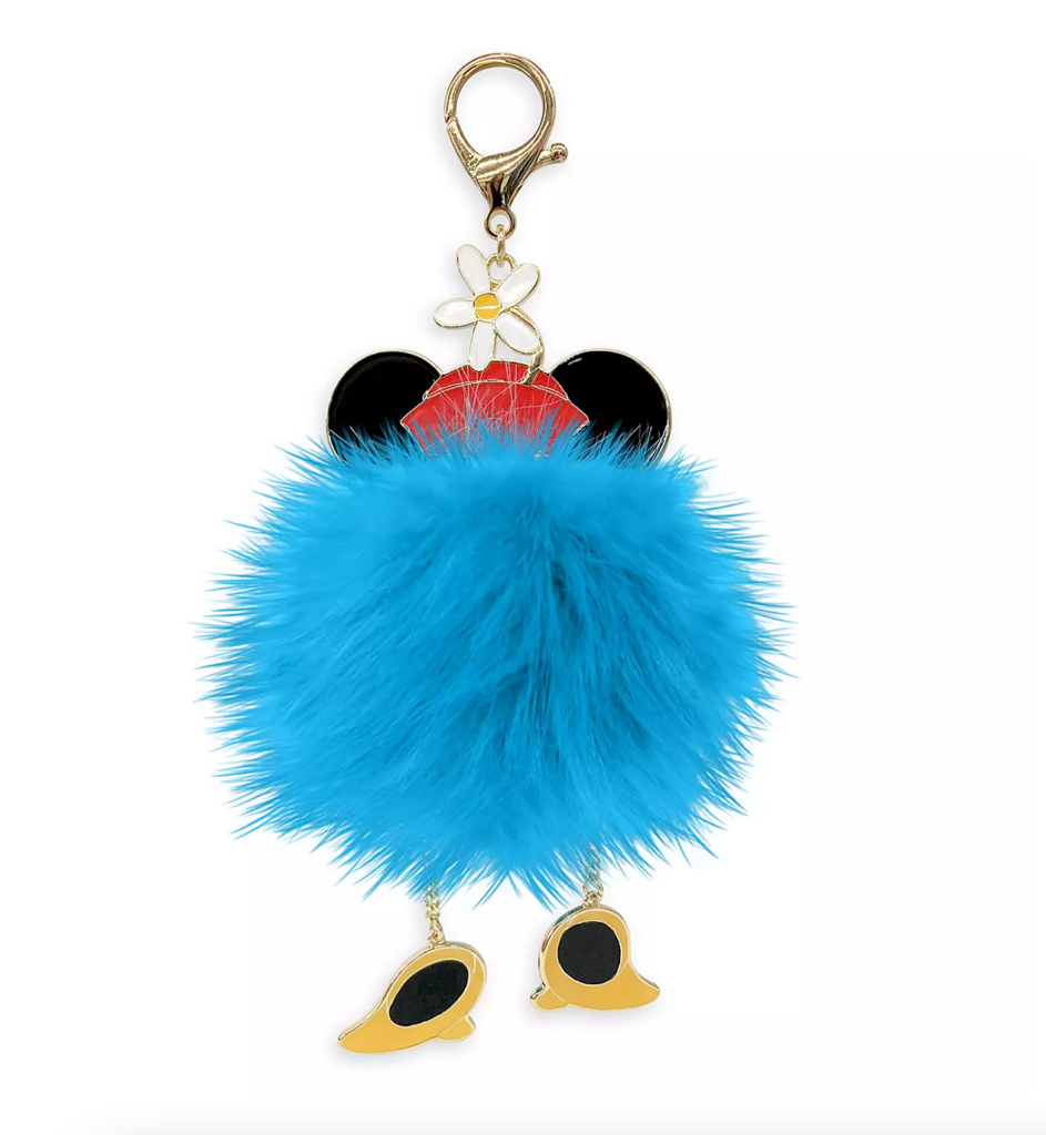 Minnie Mouse Pom Pom Bag Flair